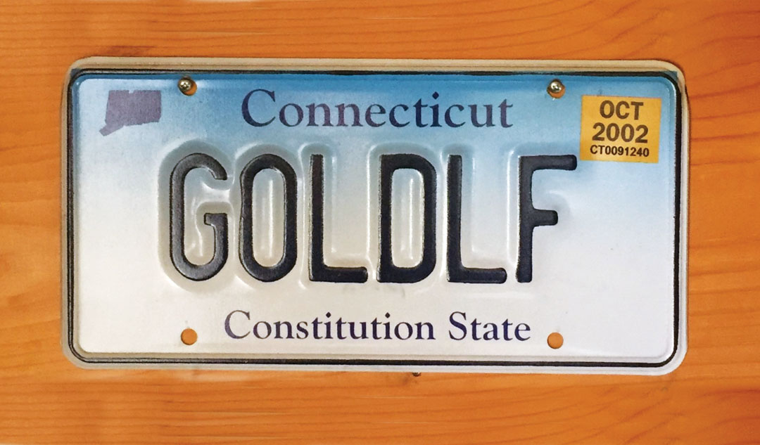 “I used the GOLDLF plate for many years,” says Louie Pascuzzi, Economy Sign Co., Danbury, Connecticut, “and it did bring in the occasional job by making people ask me what it meant. After the explanation, I would tell them that I was a sign painter.”