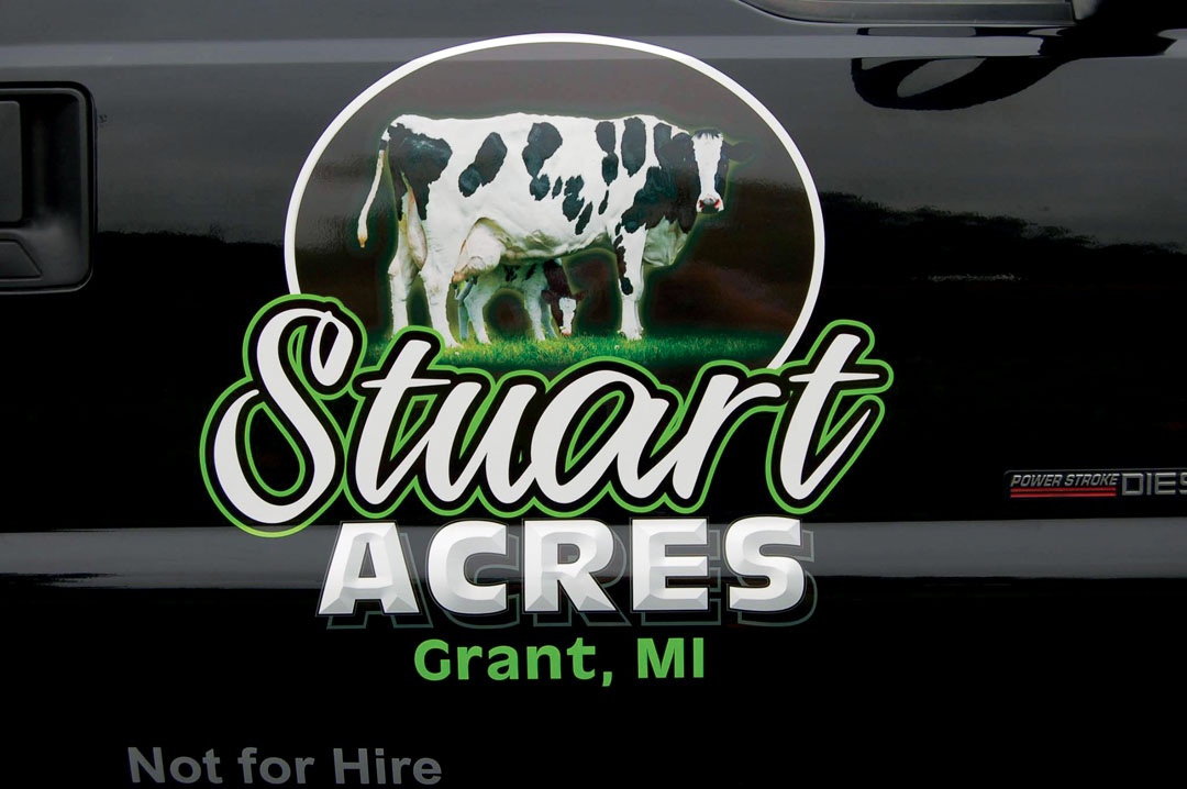 Digital print on Arlon DPF 6000 XRP with Arlon 3220 laminate