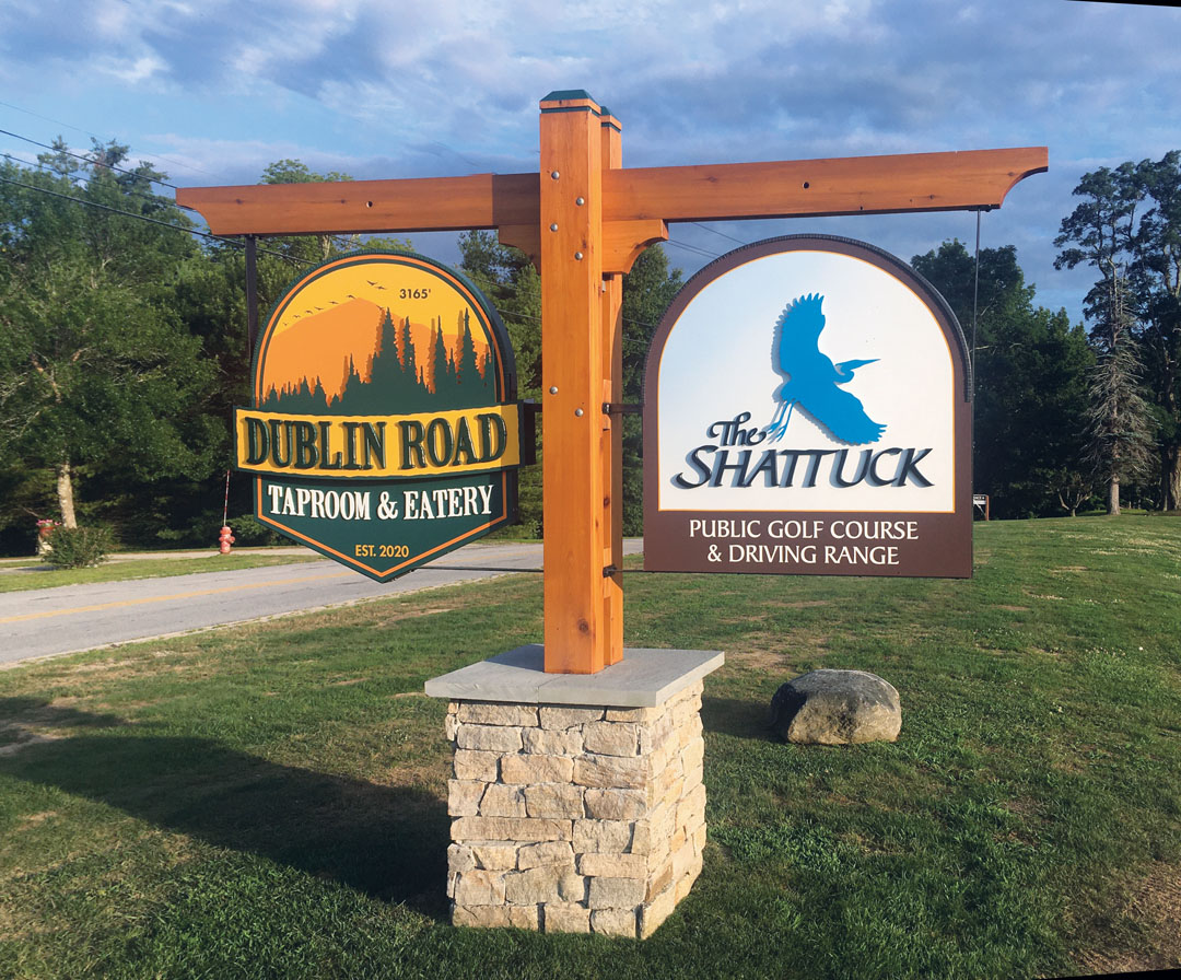 Peter Poanessa, Keene Signworx, Swanzey, New Hampshire